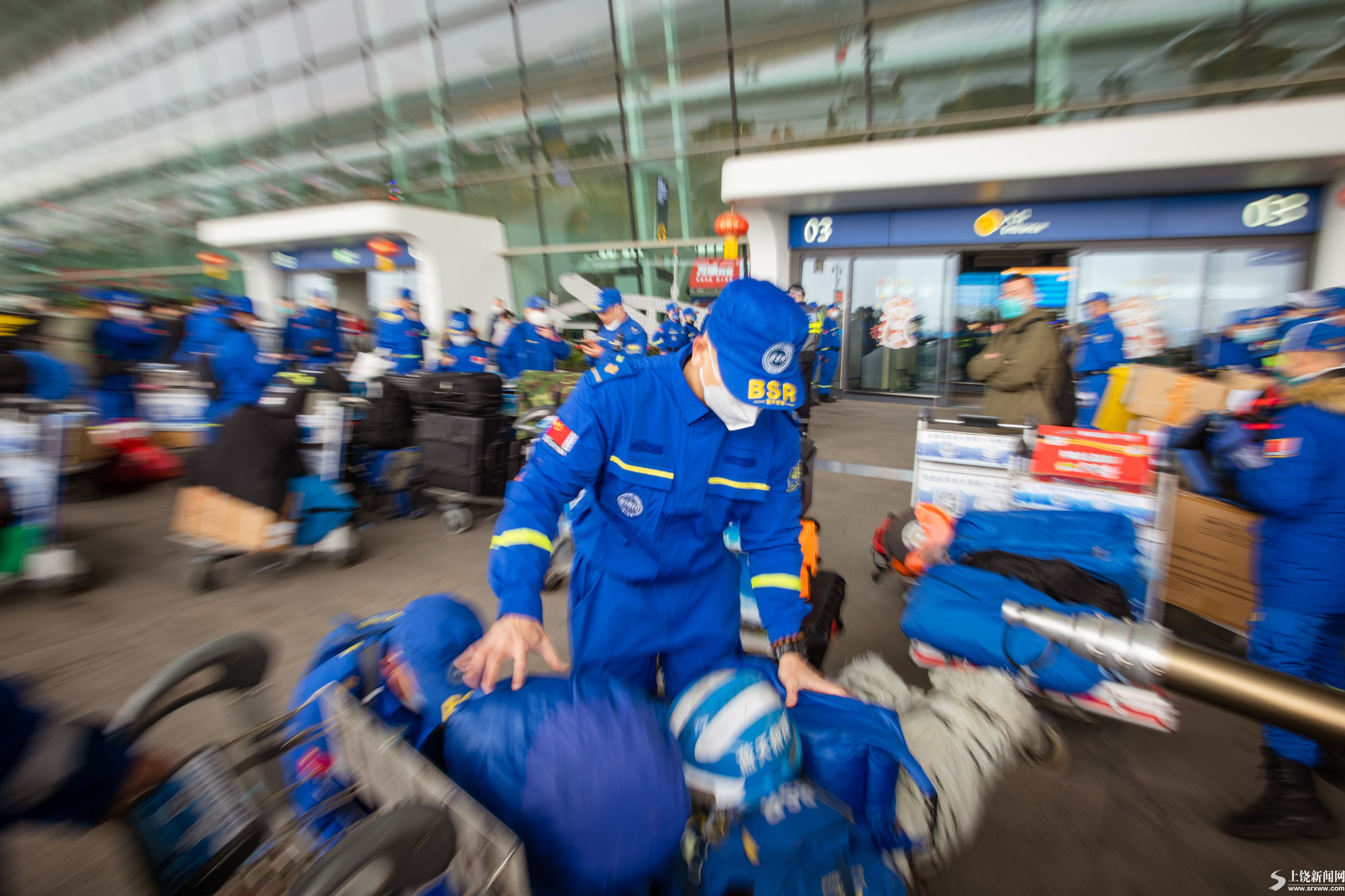 藍天救援隊馳援土耳其地震災(zāi)區(qū)