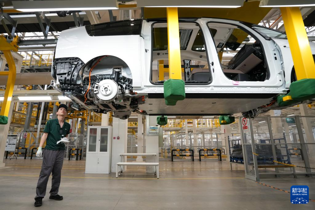 活力中國調研行丨感受北京新能源汽車生產(chǎn)脈動