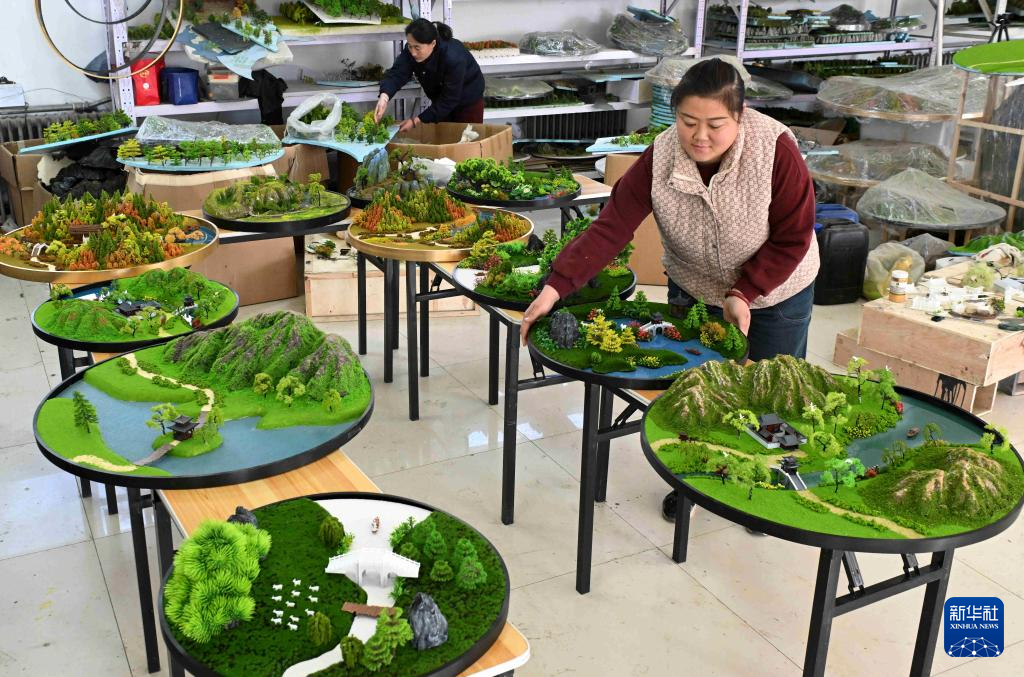 河北平山：小沙盤(pán)托起大產(chǎn)業(yè)